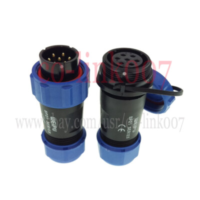 SP21 Serias 7 pin Aviation Waterproof Connector IP68 Plug-Socket WEIPU SP2110