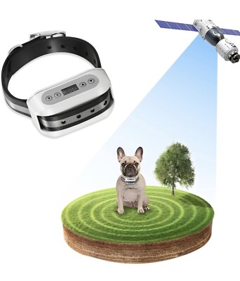 GPS Wireless Dog Fence System, Electric Satellite Technology Pet  Containment Sys