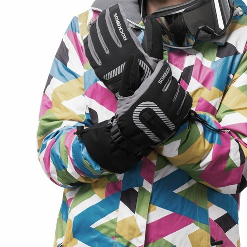 Double Layer Winter Thicken Cycling Gloves Bike Bicycle Skiing Sports Gloves - Picture 6 of 12