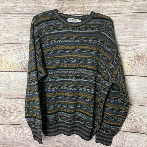 Mondo di Marco Pullover Mehrfarbig (Herren Größe M 50) - Made in Italy