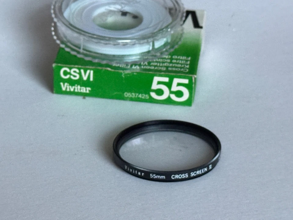 Vintage Vivitar 55mm ( CSVI ) Cross Screen Effect Filter - Image 2 of 2