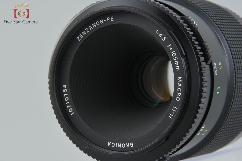 Rare!! Zenza Bronica ZENZANON-PE 105mm f/4.5 MACRO for ETR