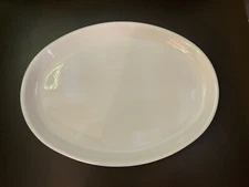 BON CHEF LAFAYETTE NJ CERAMIC WHITE OVAL PLATE MEAT 2060-N Excellent