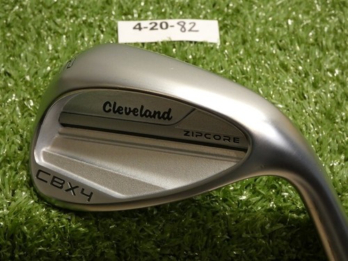 Cleveland CBX 4 ZipCore 52* 12* Gap Wedge KBS Hi-Rev 2.0 115 Steel Mint