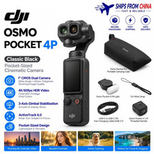 DJI Osmo Pocket 4P Standard 4K240fps 1in Dual Lens 3x Optical Zoom 103GB 6K