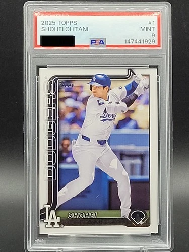 2025 Topps Series 1 - Shohei Ohtani #1 PSA9