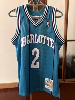 Mitchell & Ness Hardwood Classics Swingman Jersey Larry Johnson Hornets 92-93