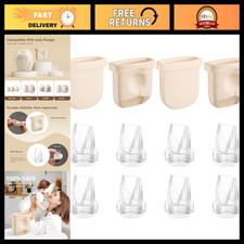Breast Pump Replacement Parts 12 Pack for E10 E20 S1 S1 Pro - Compatible Accesso