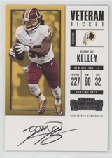 2017 Panini Contenders Veteran Ticket Robert Kelley #384 Auto n1u