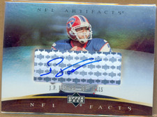 2007 Artifacts NFL Facts Autographs #JL J.P. Losman Auto FB