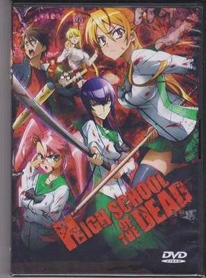 HIGH SCHOOL OF THE DEAD Complete Anime Series DVD Collection 1-12 in English Dub - Bild 1 von 2