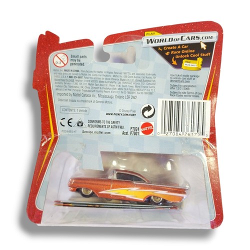 Disney Pixar THE WORLD OF CARS Look! My 👀 Change! #15 Lightning Ramone - Picture 2 of 6