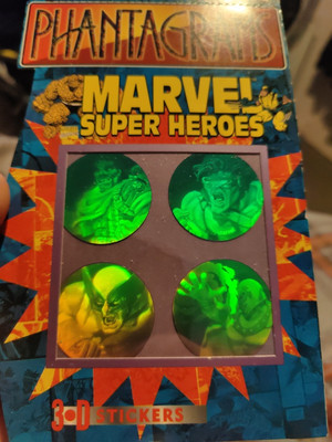 2 Polaroid Marvel Avengers Phantagrams Marvel Super Heroes 3D