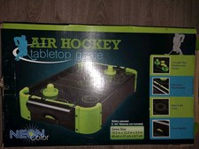 Mini Neon AirHockey Table Used 