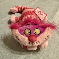 Disney Cheshire Cat Plush Alice in Wonderland 14" New with tag