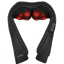Daily Life Shiatsu Neck and Back Massager Electric Shoulder Massager Black