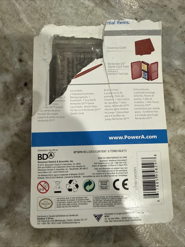 Nintendo DSi XL Clean and Protect Kit Power A Brand New Includes 6 Items Brown - Image 3 of 3