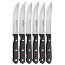 Wusthof Gourmet - 6 Pc. Steak Knife Set- Personalized Engraving Available