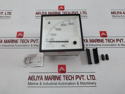 AUTOMATIC ELECTRIC 0 TO 2500 A Analog Ammeter