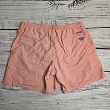 Columbia PFG Fishing Shorts Mesh Lined Pink Mens XL 6 Inch Inseam Multi Pockets
