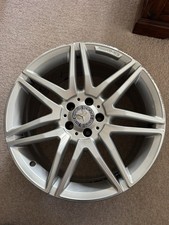 19” MERCEDES 7 SPOKE E CLASS AMG ALLOY WHEEL 8.5J ET44. *NO WELDS* 