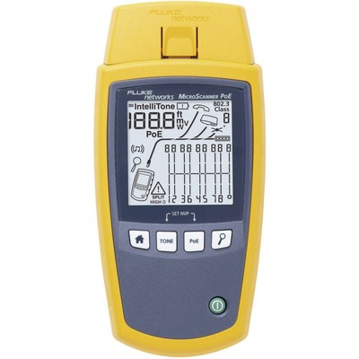 Kabelmessgerät Set: MS-POE + MT-8200-63A Fluke Networks MicroScanner  POE +