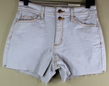 Universal Thread Vintage Shorts Women's Size 2 Waist 26 White Denim Midi