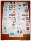 ITA45 - ITALY 1968 - FDC COMPLETE VINTAGE 20 ENVELOPES
