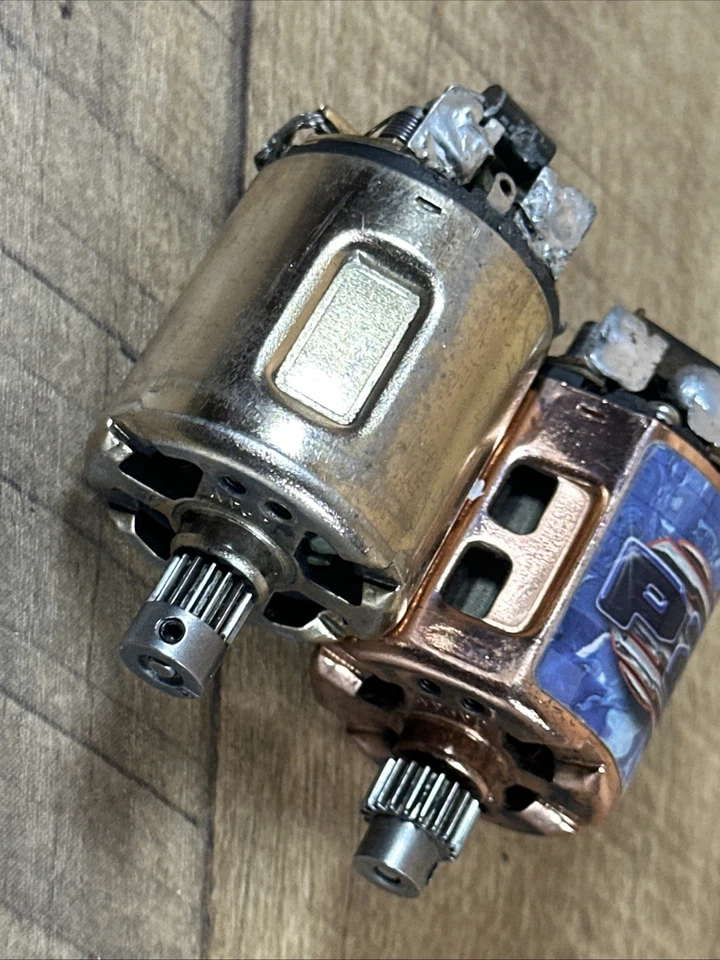 Trinity P2K Pro Stock 27T Brushed Motor Copper Head & Another Vintage Motor - Image 4 of 4