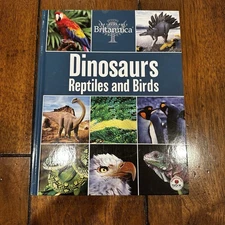 Dinosaurs Reptiles and Birds Encyclopaedia Britannica - paperback N/a