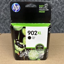 HP T6M14AN 902XL Black Ink Cartridge Sealed - Exp: April 2020