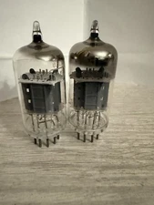 Matched Pair NOS RCA 12AX7A  ECC83 Musical Audiophile Amplifier Tubes