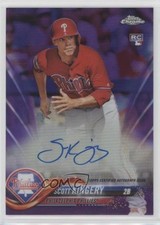 2018 Topps Chrome Rookie Purple Refractor /250 Scott Kingery #RA-SK Auto RC a2k