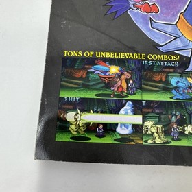 Night Warriors Darkstalkers' Revenge Strategy Guide Gamefan Books Sega Saturn