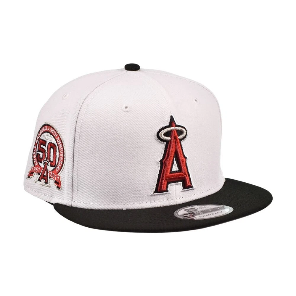 New Era Los Angeles Baseball 50th Anniversary Men's Snapback White-Black