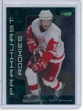 PAVEL DATSYUK ROOKIE 2001-02 PARKHURST 184/500 ROOKIE #254 HOF RED WINGS