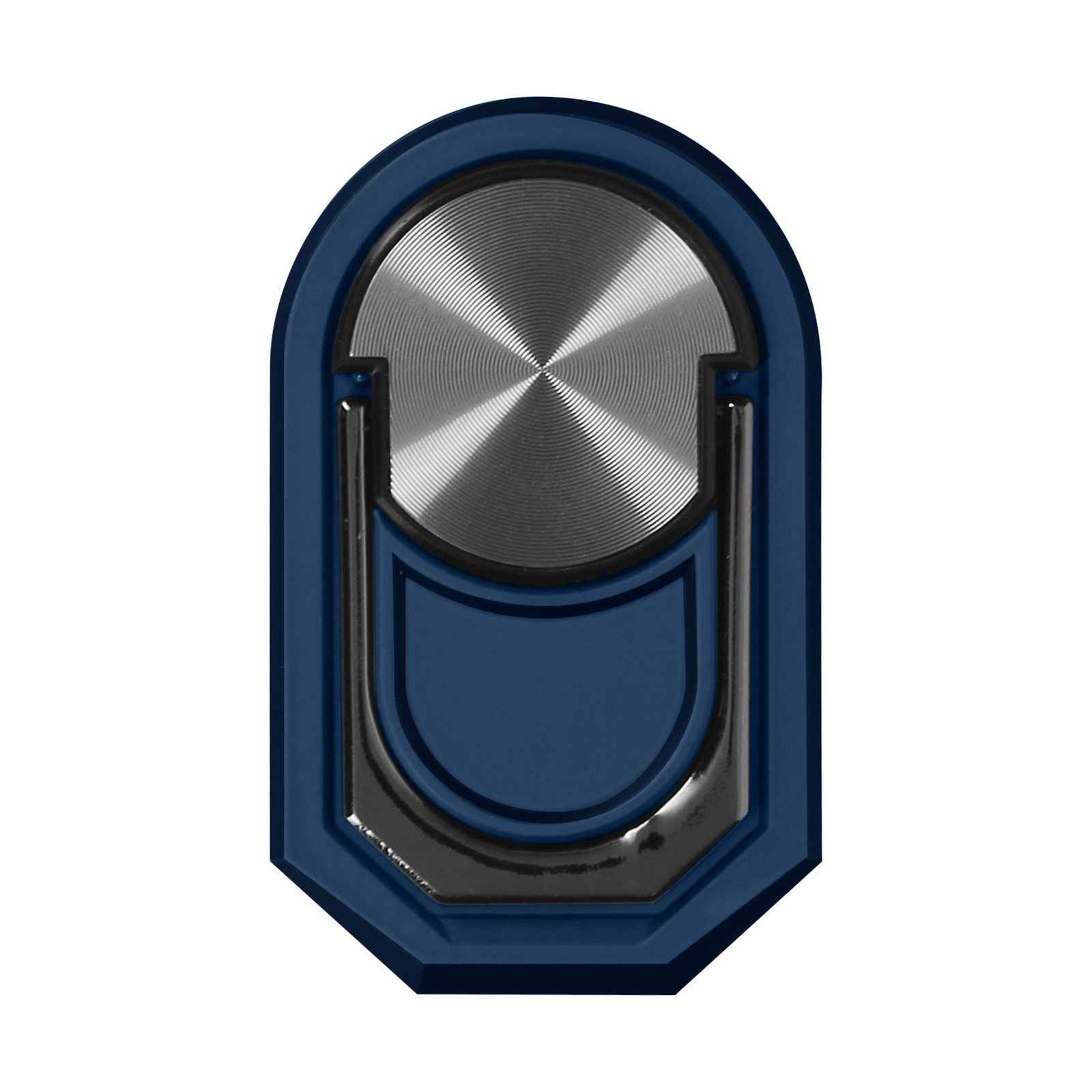 Bague de support magnétique rotative bleu foncé pour smartphone universel