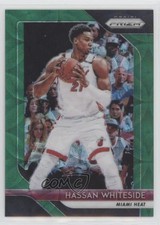 2018-19 Panini Prizm Choice Green Prizm 1/8 Hassan Whiteside #196 0s5s