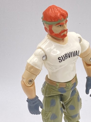 Outback V1 100% Complete Full Card G.I. Joe 1987 Hasbro Vintage Action Figure b - Picture 6 of 10