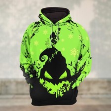 Nightmare Before Xmas Oogie Boogie Man Halloween Gift Hoodie 3D Printed