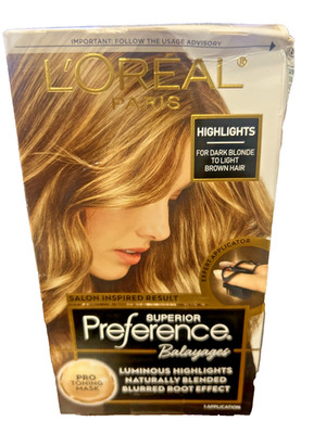 2) L'Oreal Paris - Superior Preference Balayage Kit - Dark Blonde to Light Brown