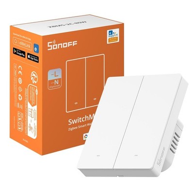 Intelligenter Touch-Wandschalter Sonoff ZBM5-2C-80W (2-Kanal) Zigbee