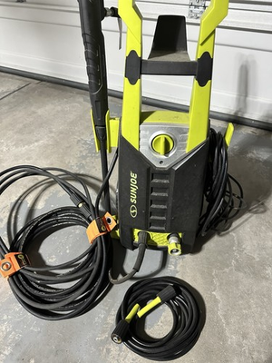 #ad Sun Joe SPX2598 ELT Corded Electric Pressure Washer 2900 psi w Extended Hose $65.00
