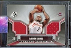 2005-06 UD SPx Lebron James Winning Materials #WM-LJ (MEM) Duel Game-Used Jersey