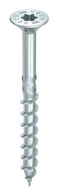 Heco TOPIX-plus Senkkopfschraube HD 4,5 x 80 mm, Teilgewinde, blau... 200 Stück