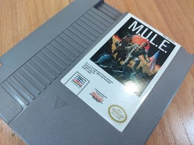 Vgc BOX CIB M.U.L.E. Mule 100% complete in nintendo nes lot NICE