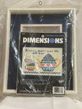 Dimensions "Friends Warm Your Life With Love" Counted Cross Stitch w/Frame 6770
