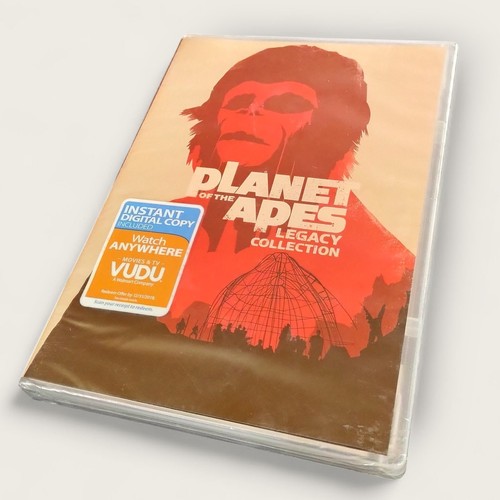 PLANET OF THE APES LEGACY COLLECTION *NEW* 6 DVD Set (5 Movies, 1 Bonus DVD)