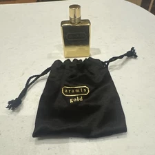 Aramis Gold By Aramis for Men 0.25 Fl Oz /7ml With Bag Travel Splash Rare