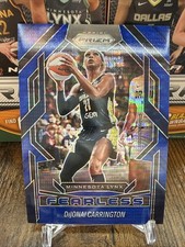 2025 Panini Prizm WNBA Blue Pulsar Fearless #10 DiJonai Carrington /199 Lynx